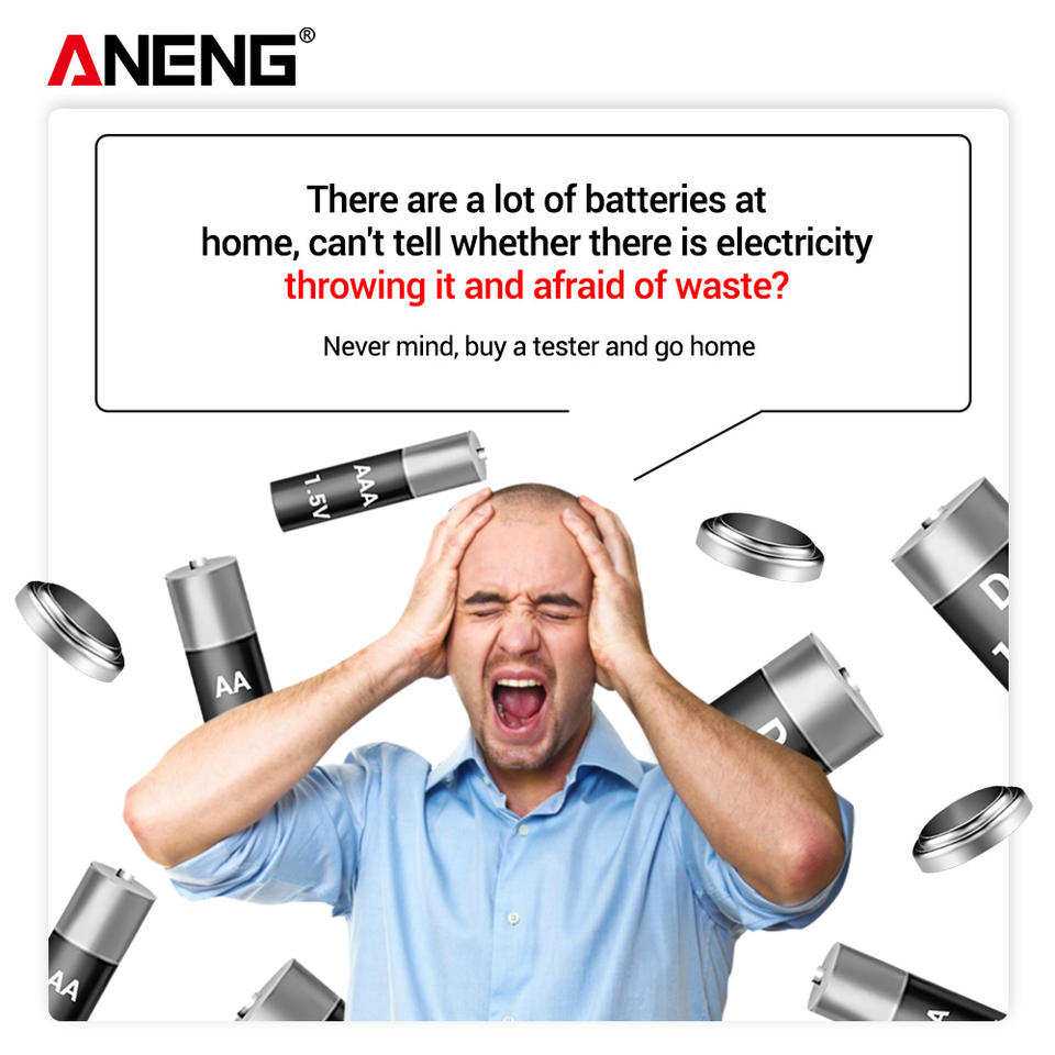 ANENG BT-168 Universal Battery Tester for all 1.5 and 9v Batteries. - Image 13
