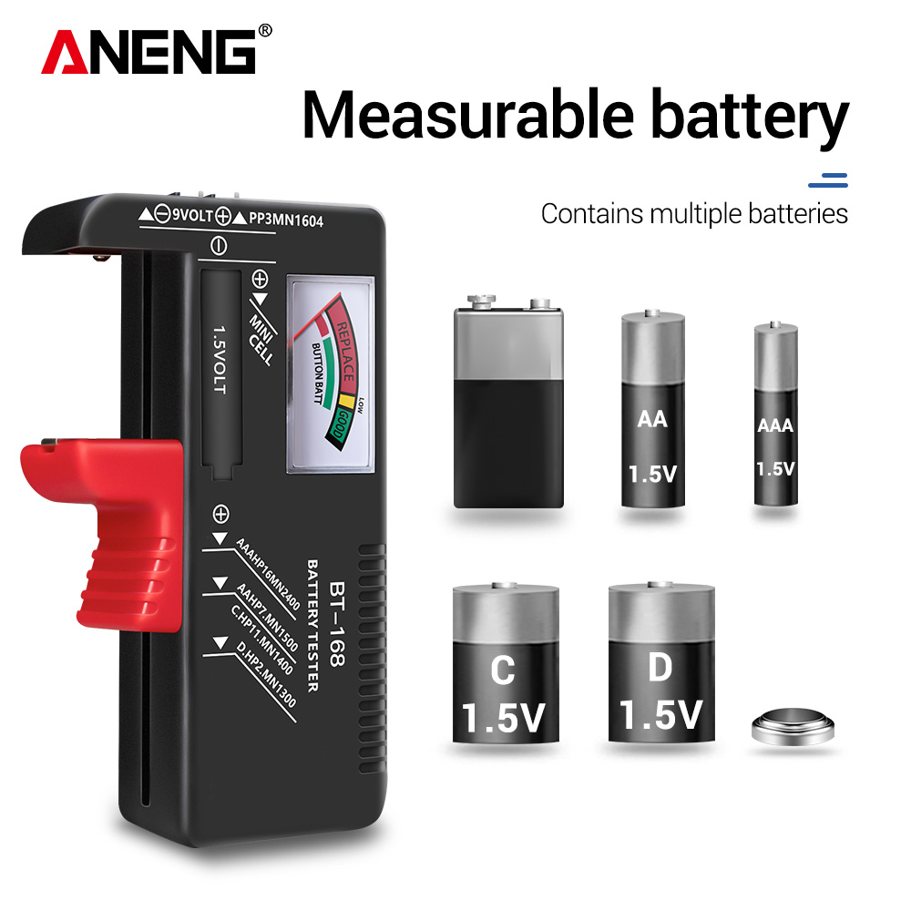 ANENG BT-168 Universal Battery Tester for all 1.5 and 9v Batteries. - Image 3