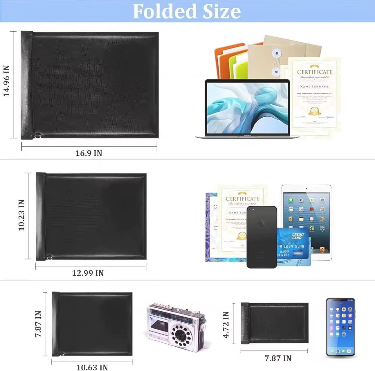 Water-repellent Faraday Bags - Image 6