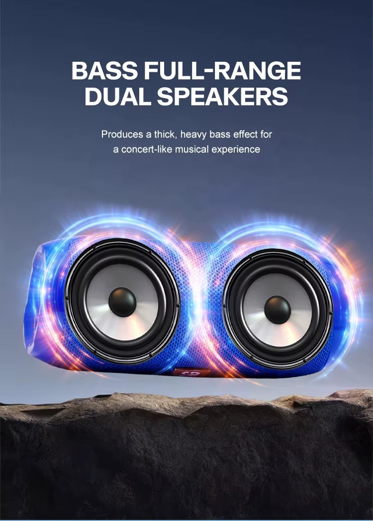High Quality Portable Outdoor Waterproof BT Speaker - Image 2