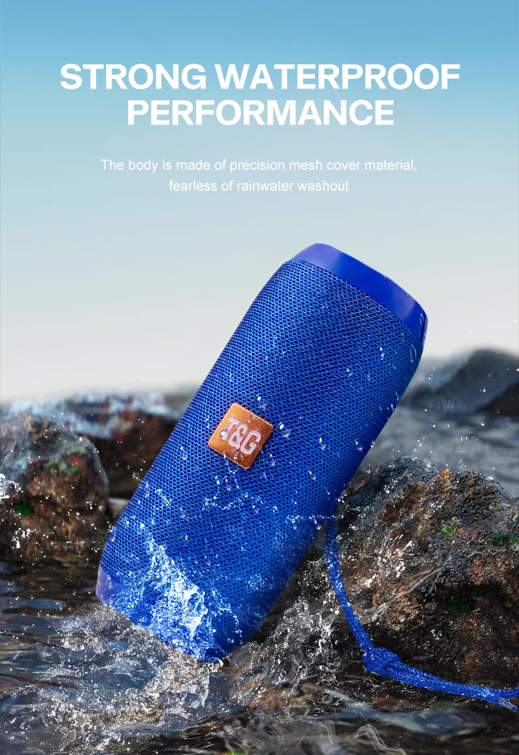 High Quality Portable Outdoor Waterproof BT Speaker - Image 7