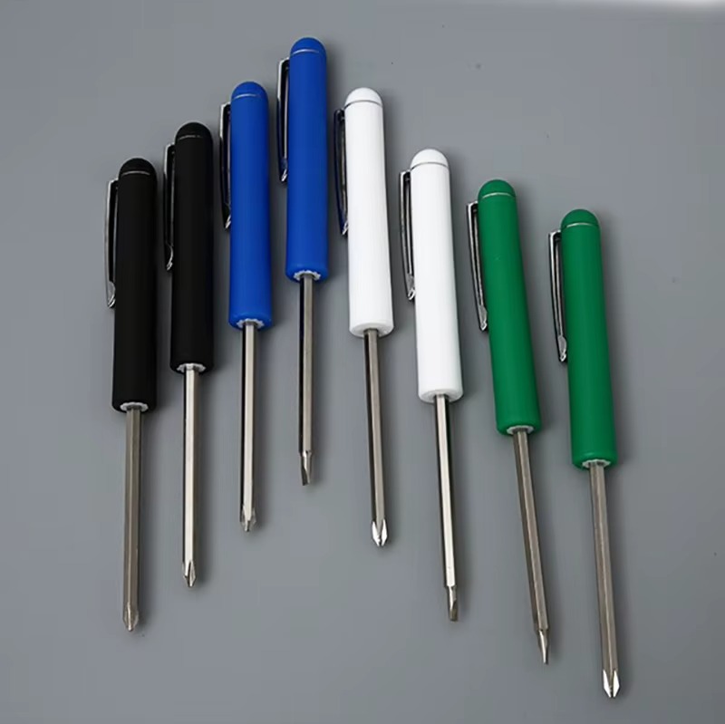 2 in 1 Pocket Pen Type Mini Screwdriver - Image 3