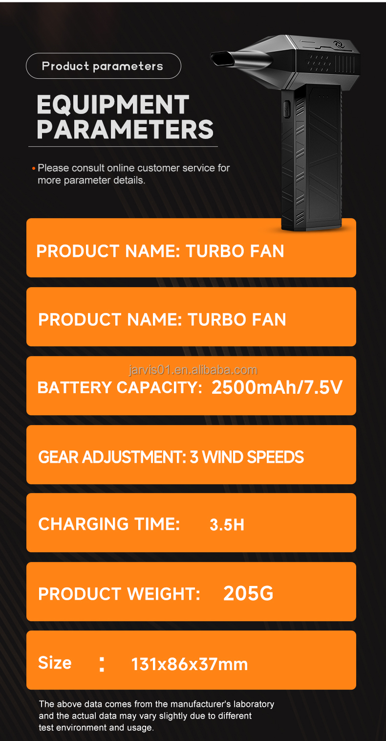 Jarvis X3 Mini Electric Air Duster and Blower Machine - Image 6