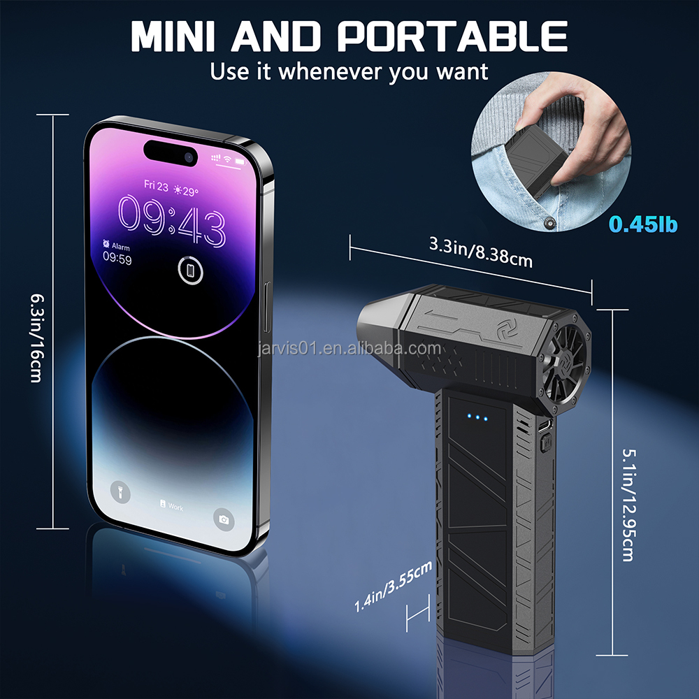 Jarvis X3 Mini Electric Air Duster and Blower Machine - Image 15