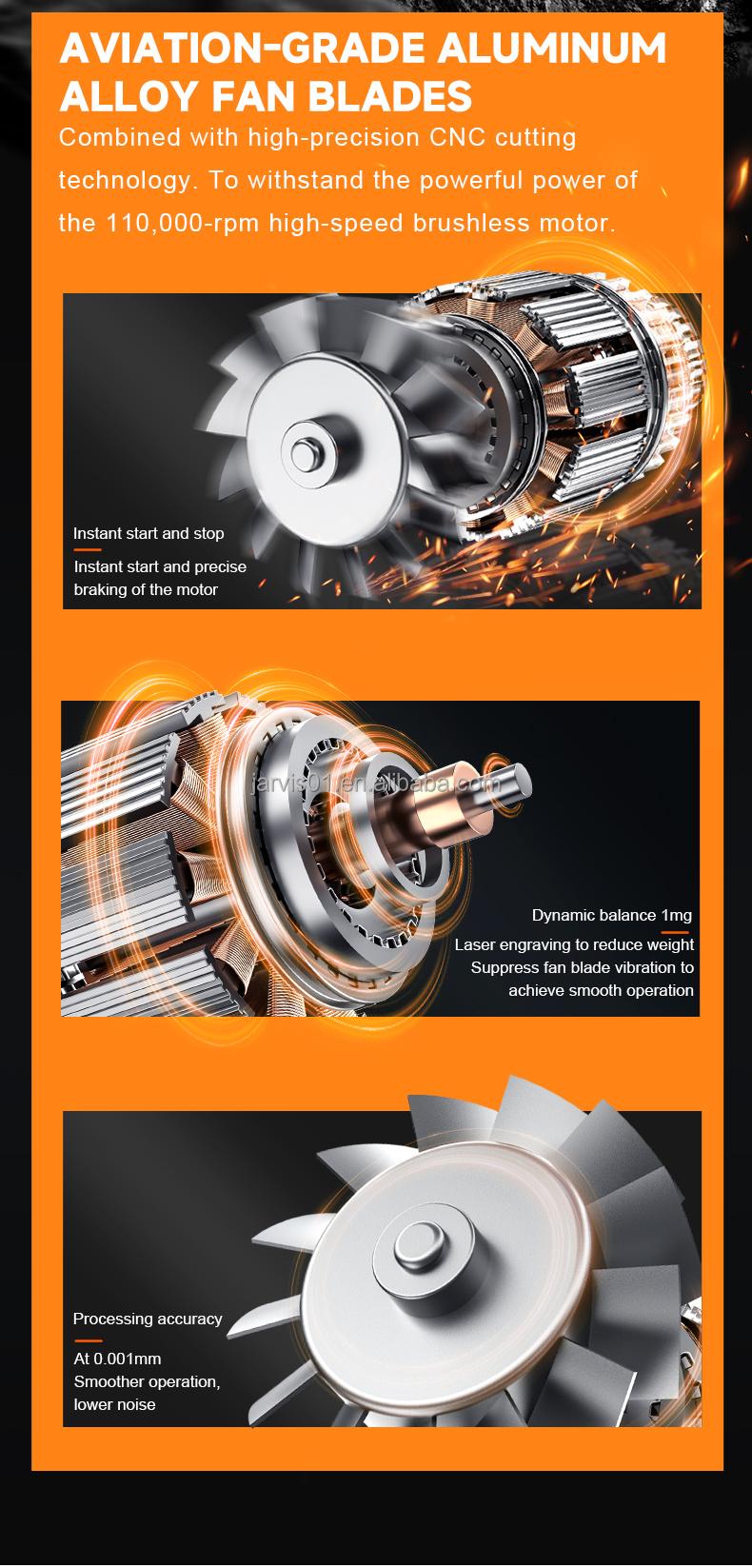 Jarvis X3 Mini Electric Air Duster and Blower Machine - Image 25