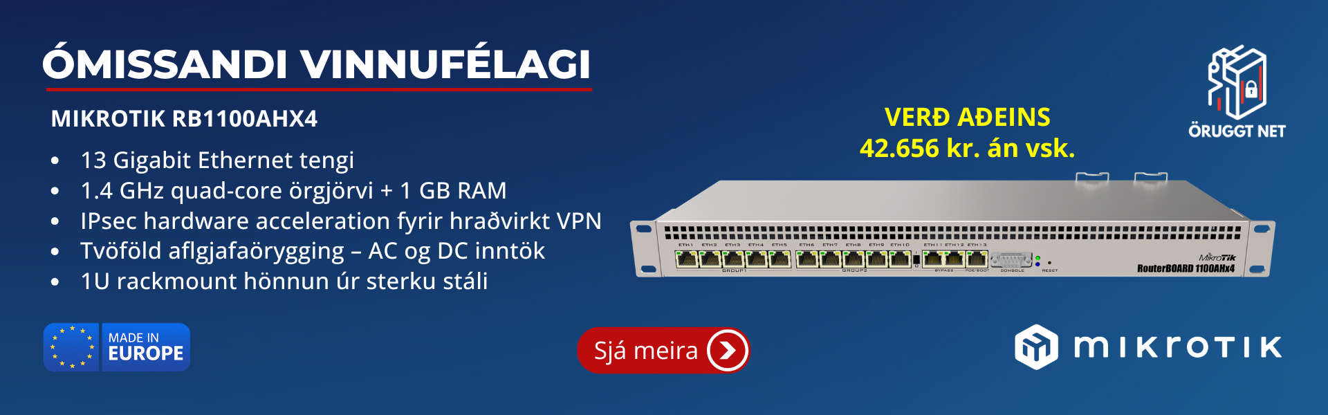 MikroTik RB1100AHx4 MikroTik RB1100AHx4