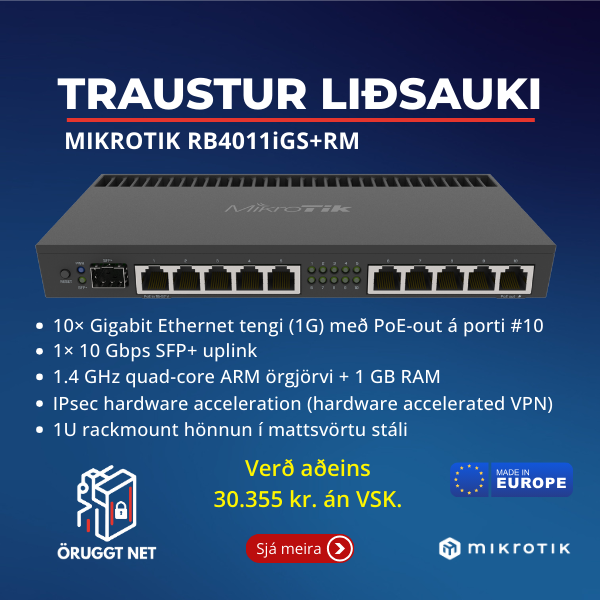 MikroTik RB4011iGS+RM MikroTik RB4011iGS+RM