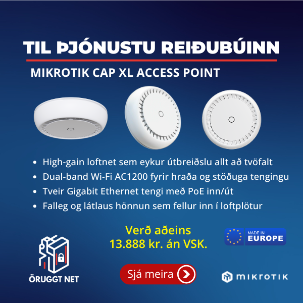 MikroTik cAP XL access point MikroTik cAP XL access point