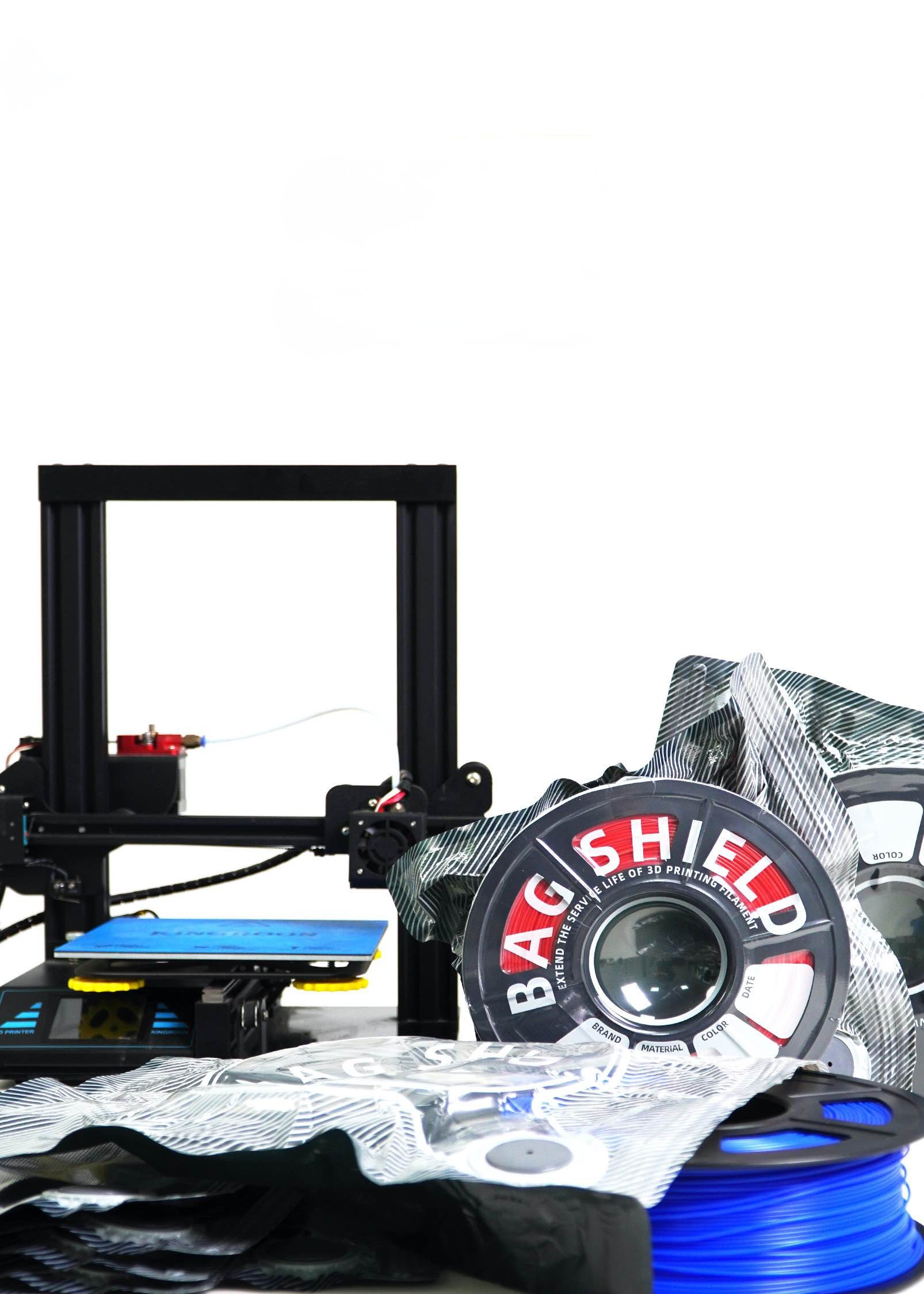 Vacuum Storage Bags for 3D Printer Filament – Reusable Filament Storage (Bags Only or Pump Kit) - Image 4