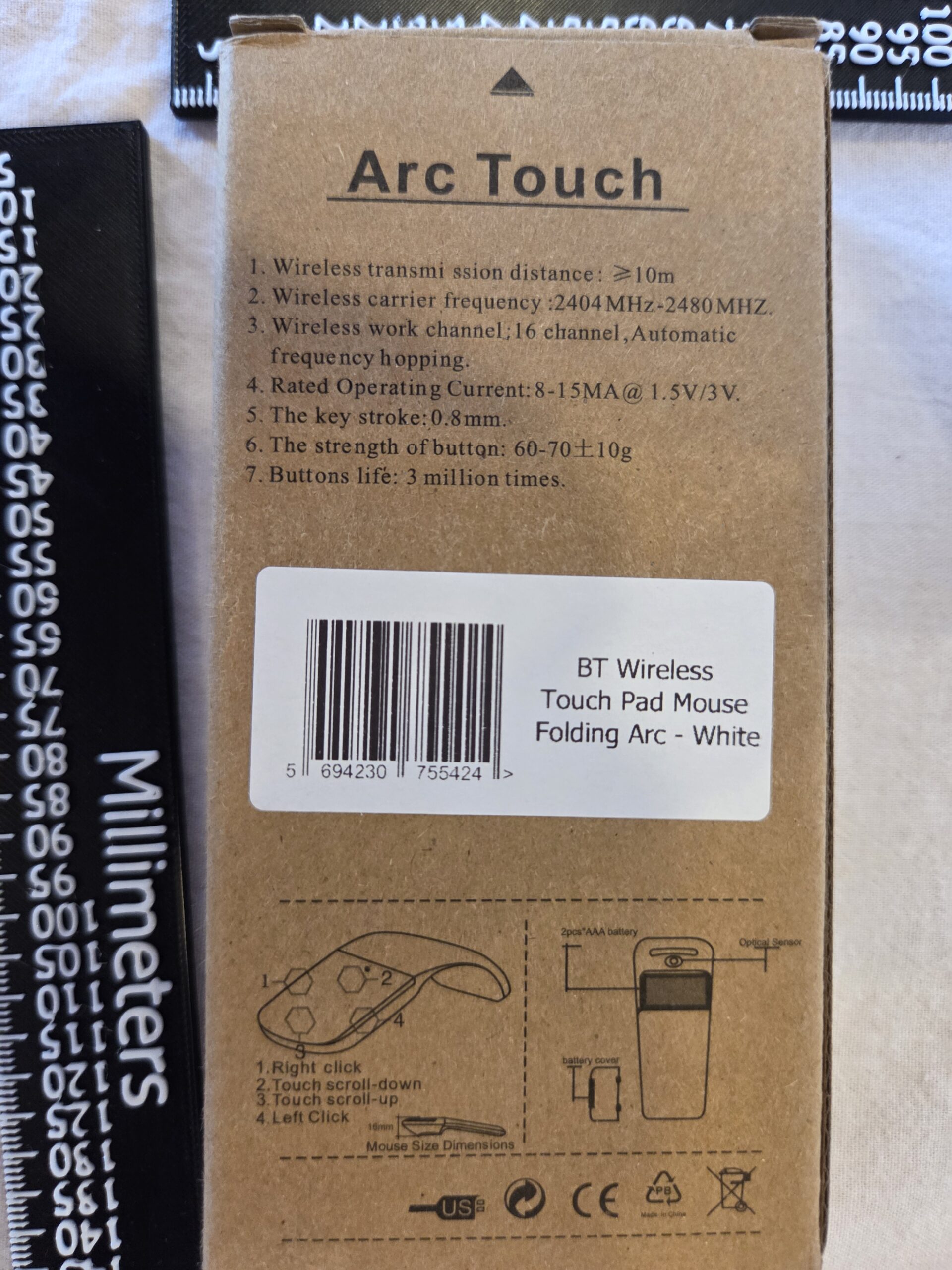 Bluetooth Folding Mouse