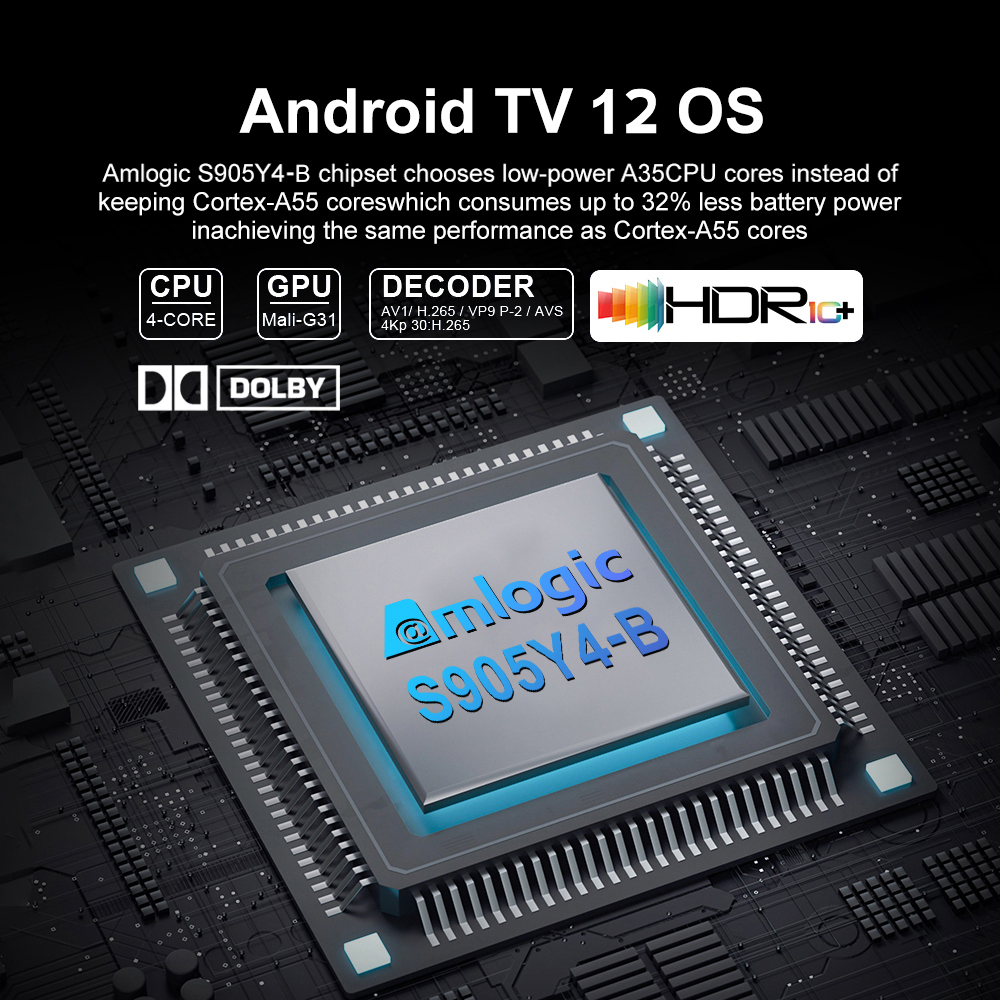 DColor Certified Android TV Box