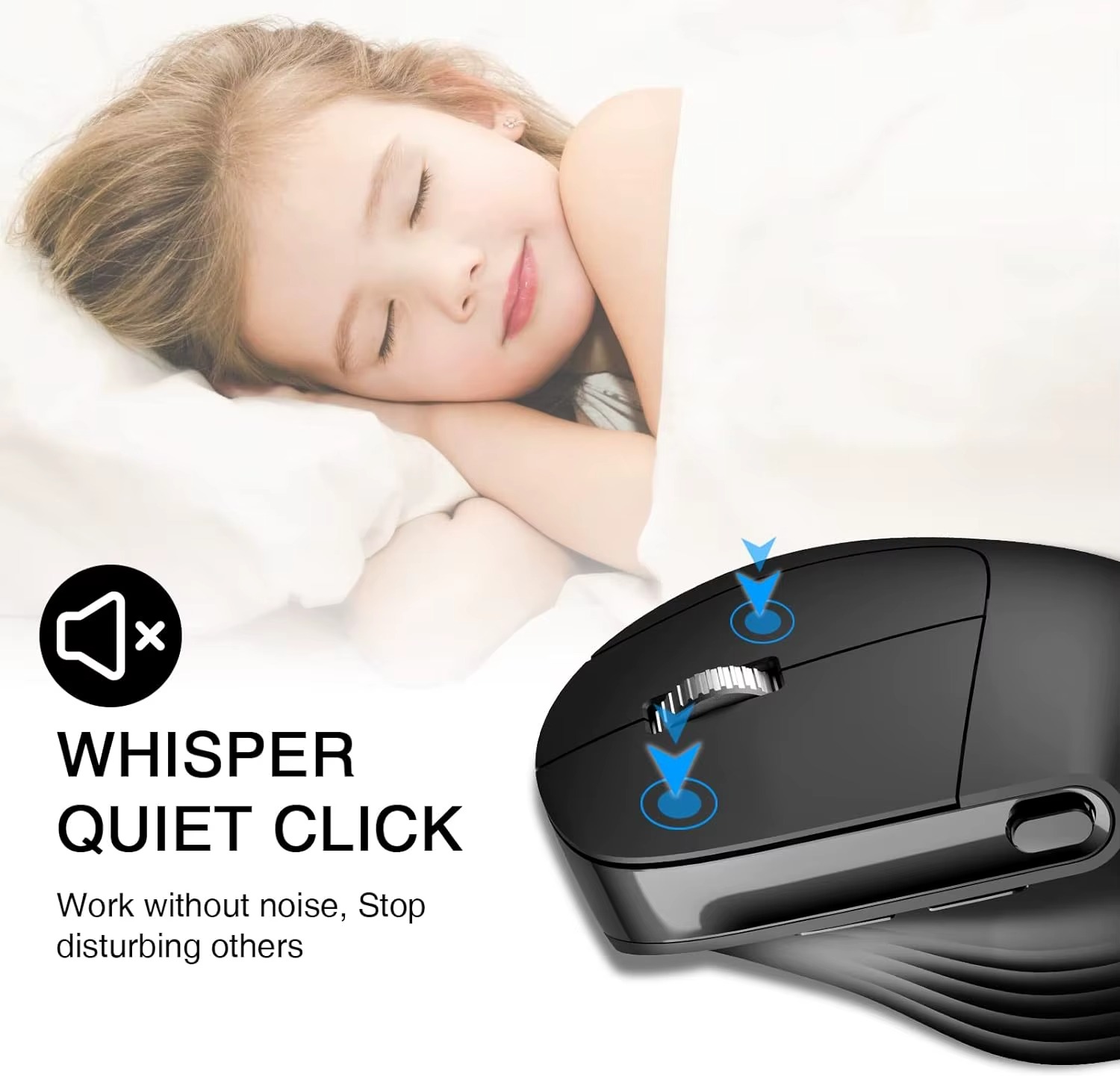 Ergonomic Wireless Mouse