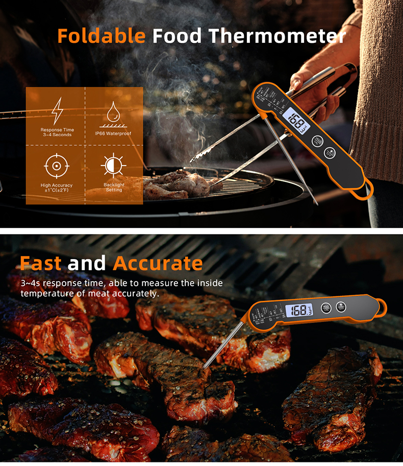 Instant Read Digital Meat Thermometer