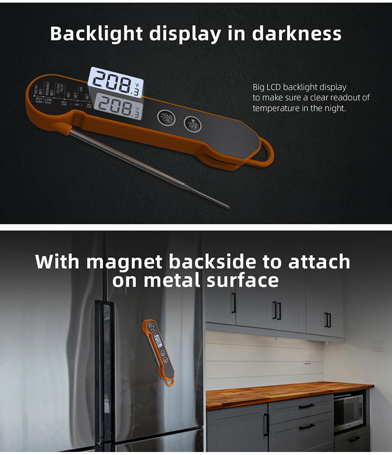 Instant Read Digital Meat Thermometer