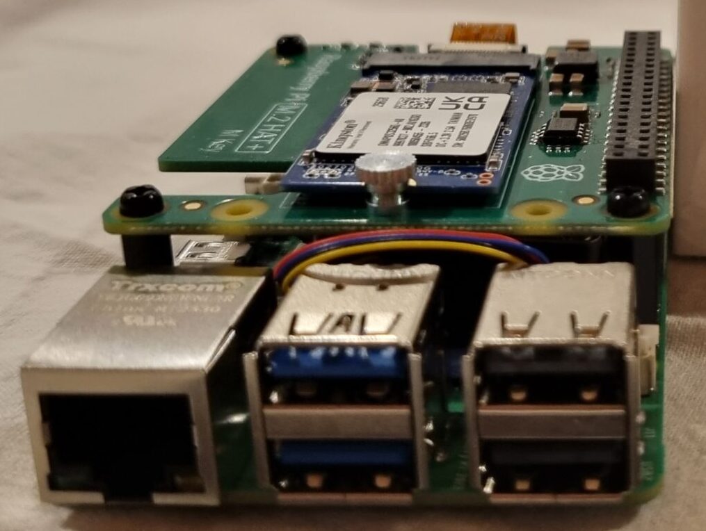 Official Raspberry Pi M.2 HAT