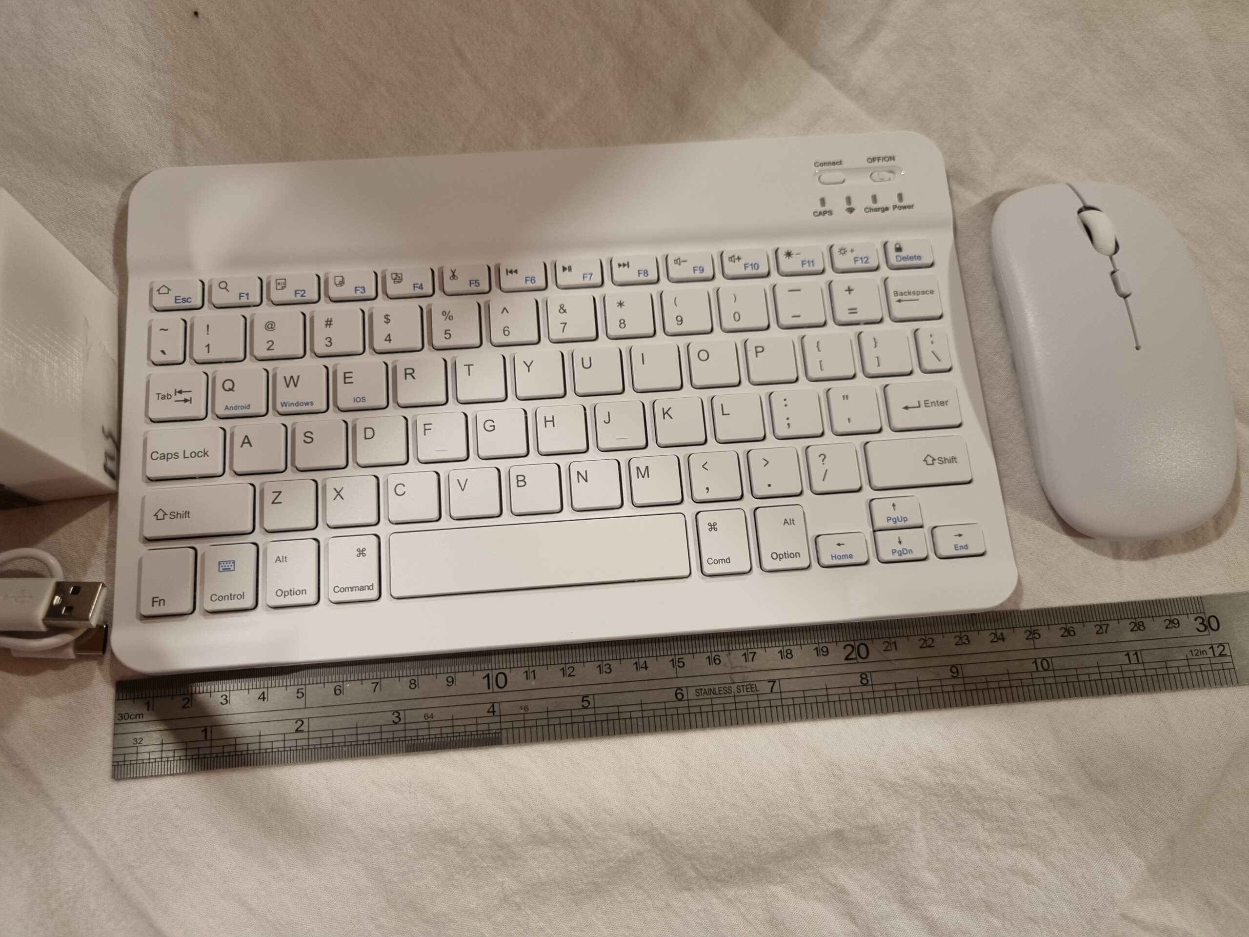 Slim Wireless Keyboard Mouse