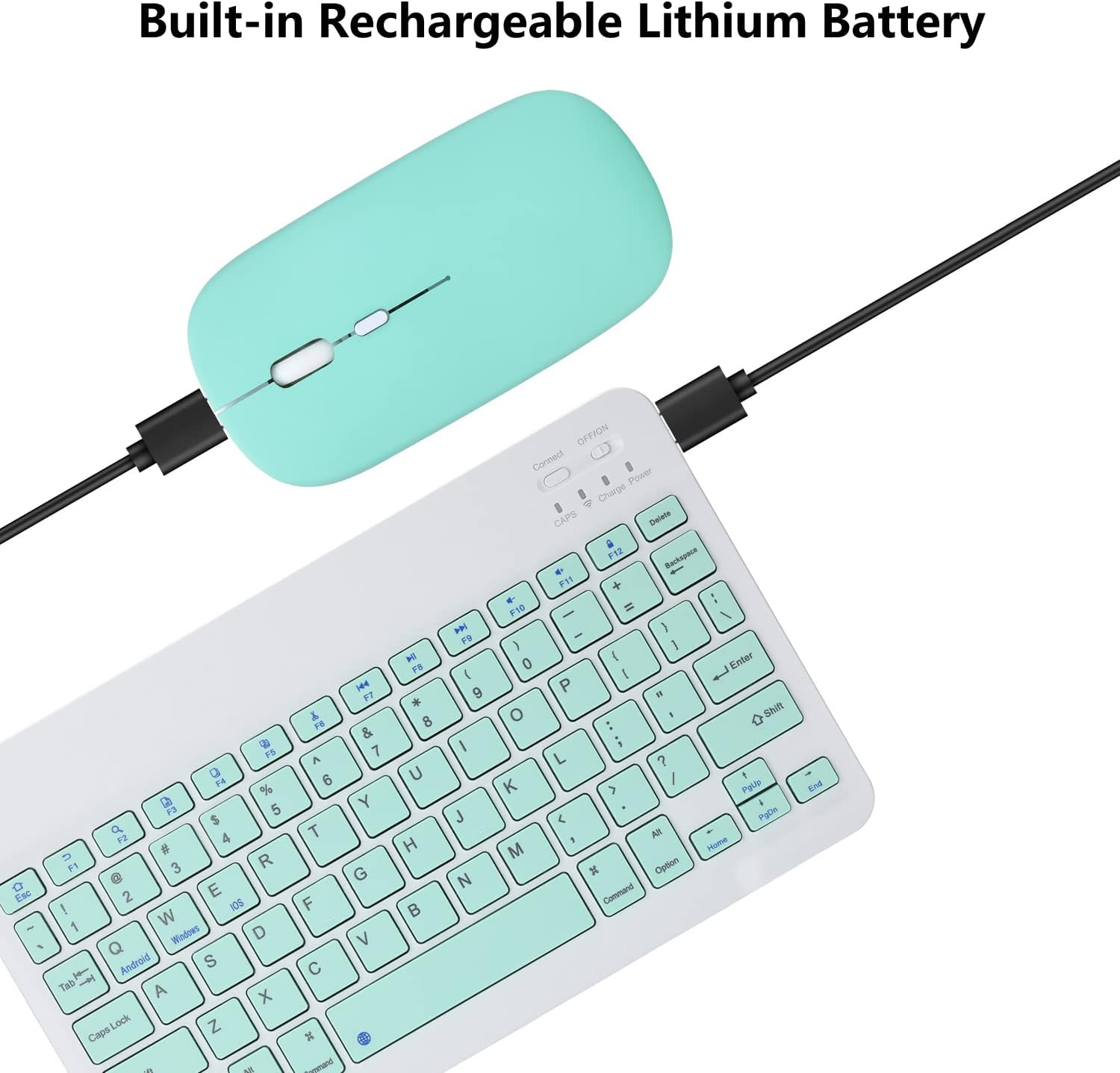 Slim Wireless Keyboard Mouse