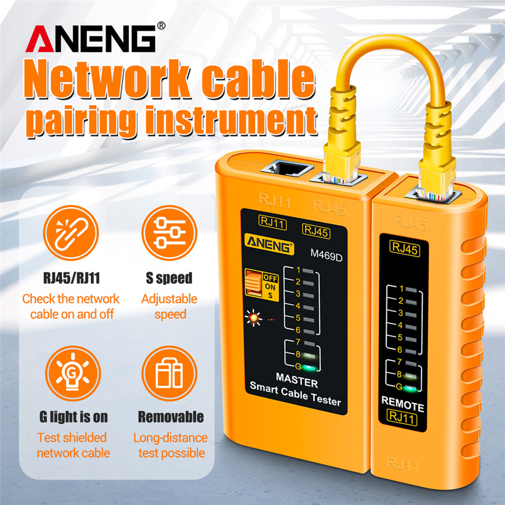 RJ45 RJ11 Network Cable Tester