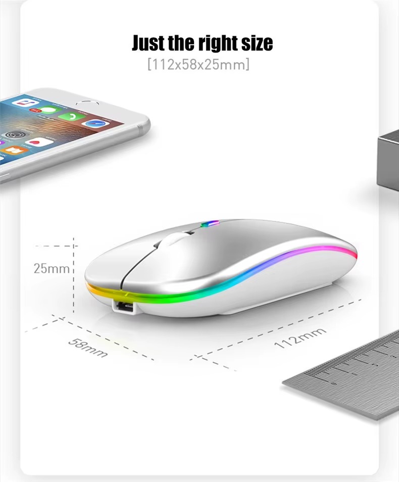 Dual-mode Portable Wireless Mouse