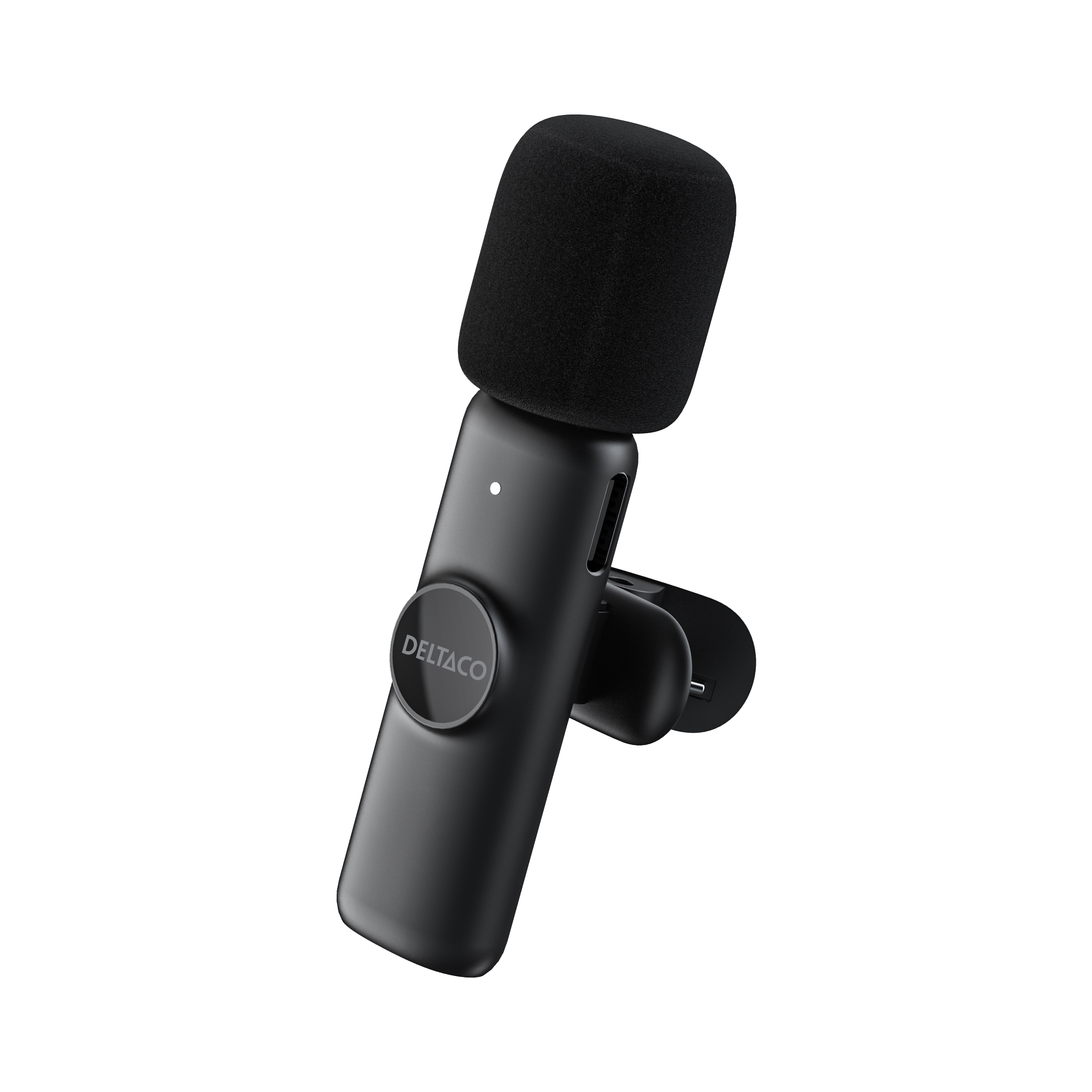 Wireless vlogging microphone