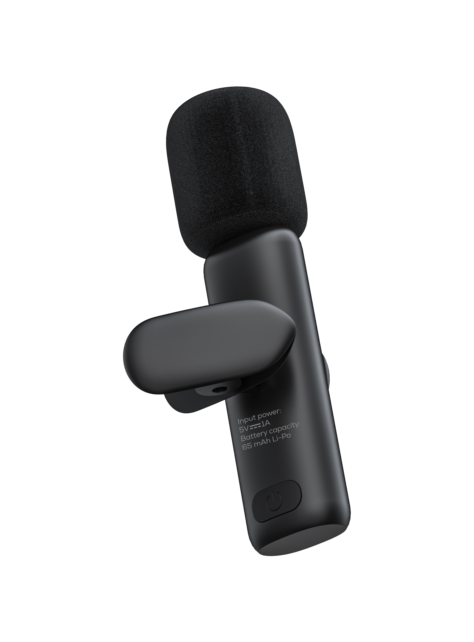 Wireless vlogging microphone