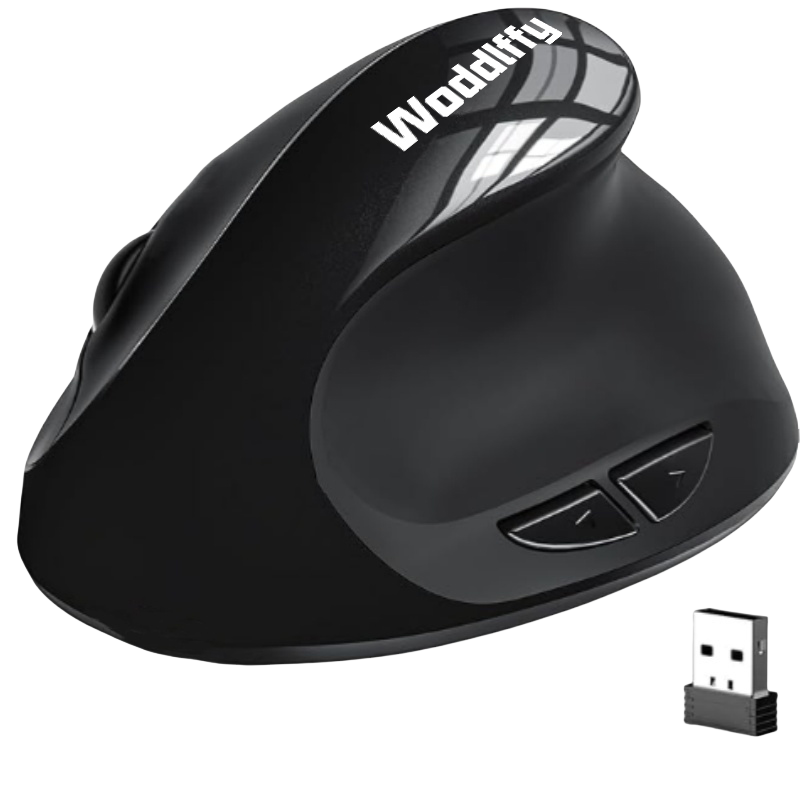 Ergonomic Vertical Wireless Mouse
