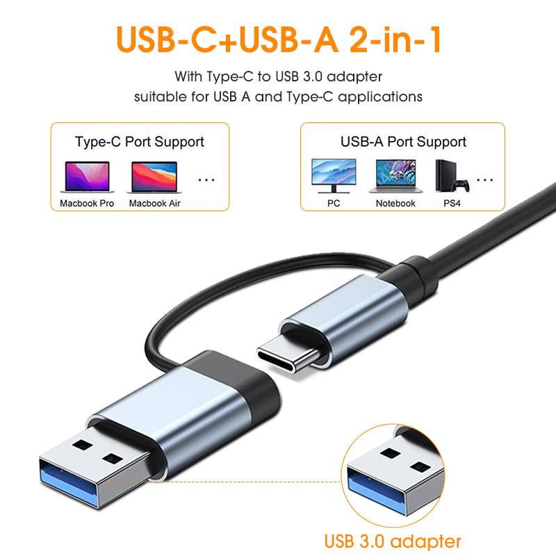 Aluminum USB-C Hub