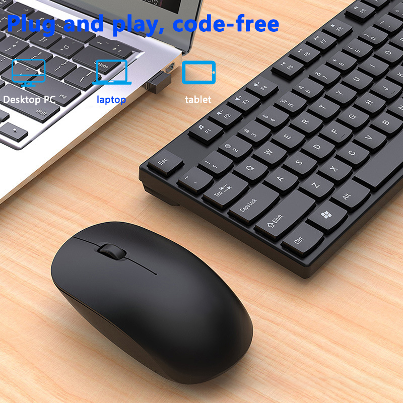Wireless Keyboard Mouse Set