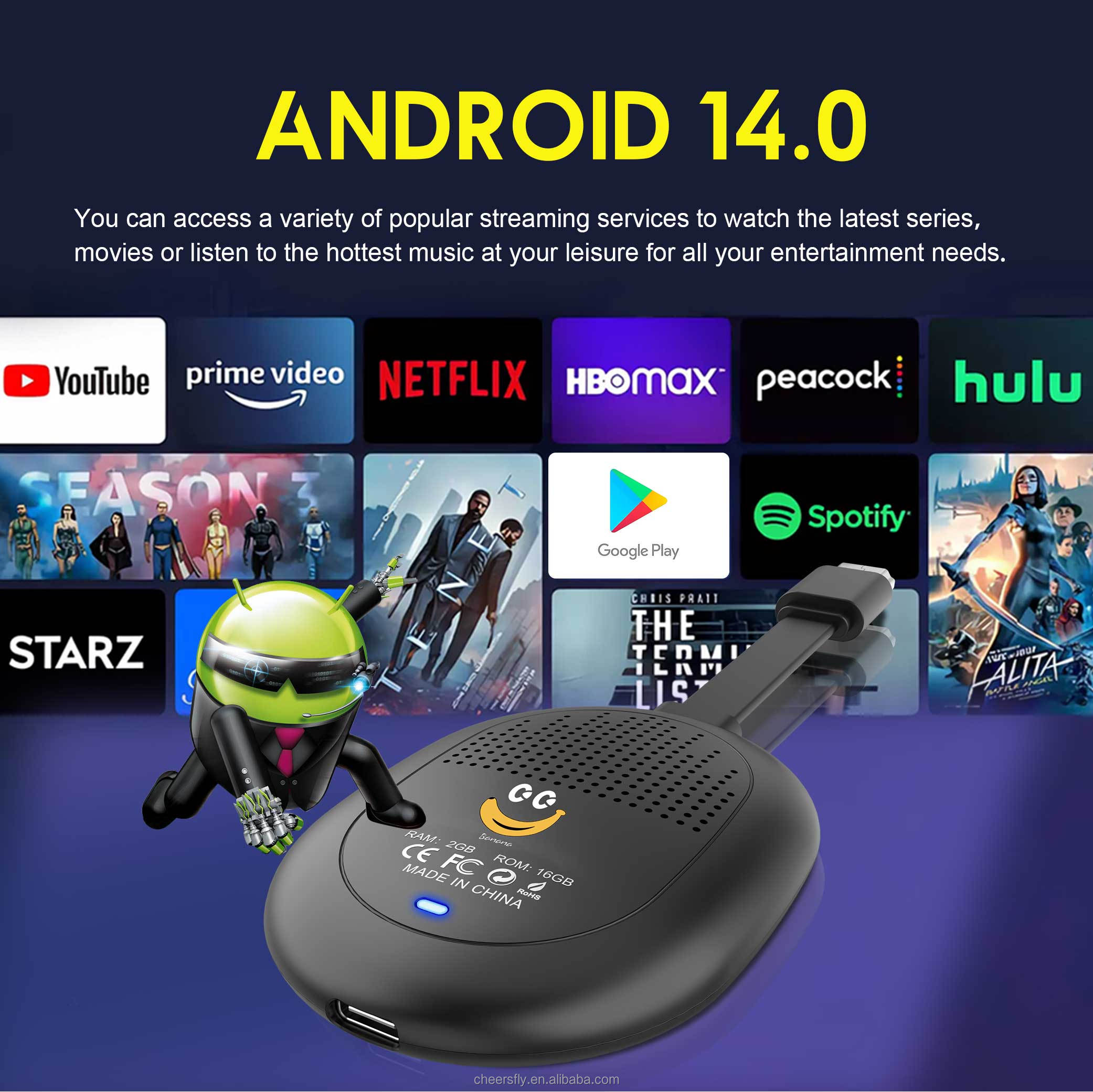 IP-TV Banana X1 Android TV Stick - Image 6