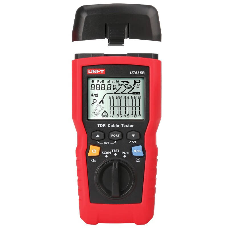UNI-T UT685B Kit TDR Cable Tester – RJ11/RJ45/Coax + POE Detection - Image 6