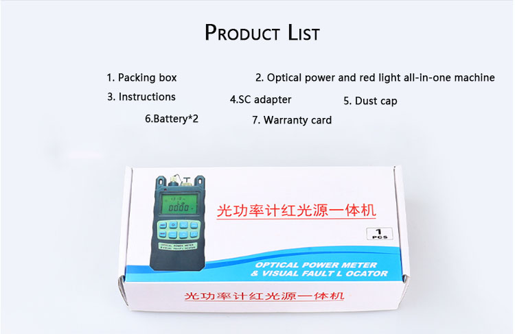 All-in-One Optical Fiber Cable Tester (OPM + VFL + Basic Test Tool) - Image 5