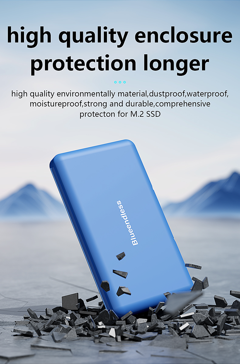 M.2 SSD Storage Case – 4-Slot Protective Box (2230/2242/2260/2280) - Image 5