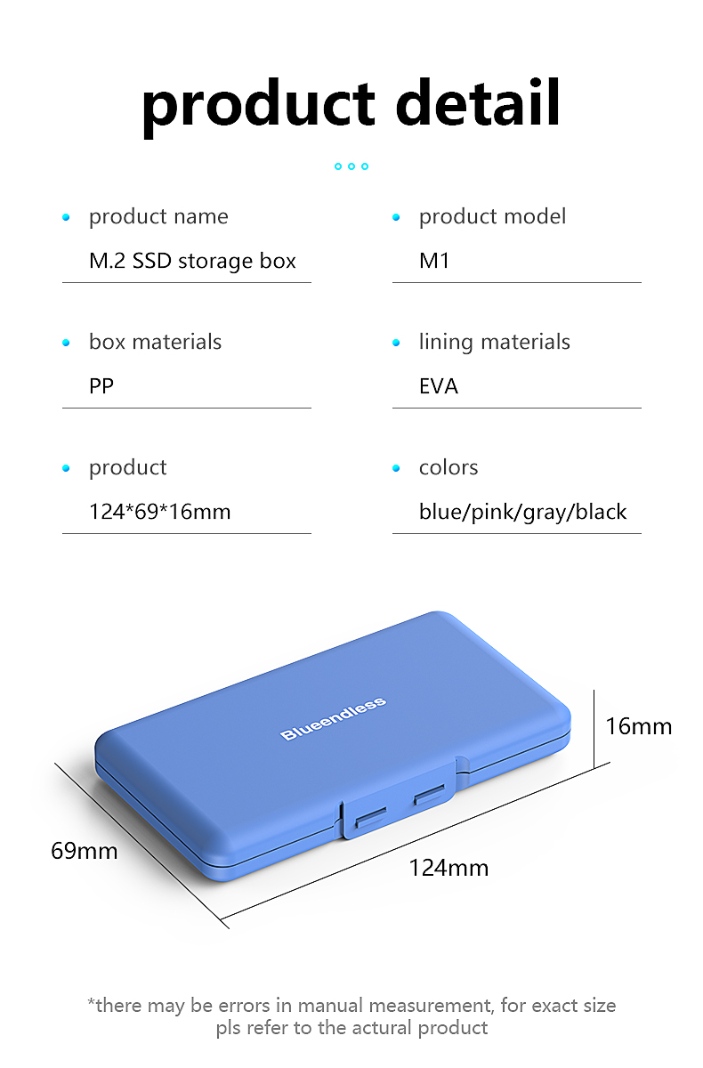 M.2 SSD Storage Case – 4-Slot Protective Box (2230/2242/2260/2280) - Image 8